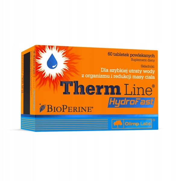 OLIMP THERM LINE HydroFast 60 tabletter KRAFTFULLA FETTBRÄNNARE