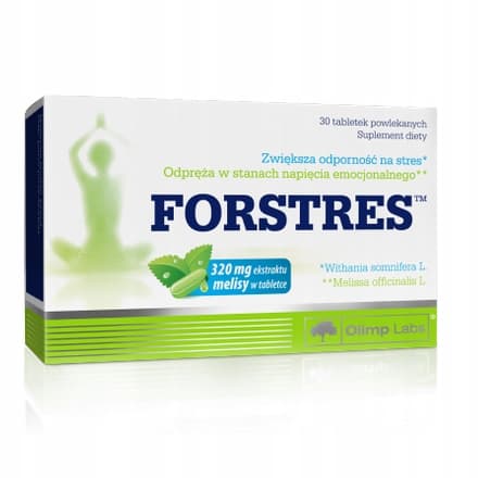 OLIMP Forstres citronmeliss ashwagandha 30 kapslar