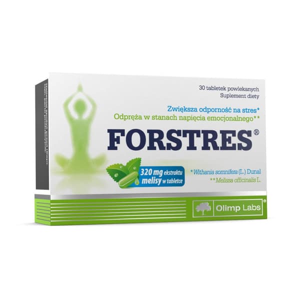 OLIMP Forstres citronmeliss ashwagandha 30 kapslar