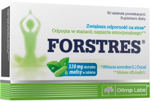 OLIMP Forstres citronmeliss ashwagandha 30 kapslar
