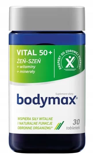 Bodymax Vital 50+ GINSENG 30 tabletter.