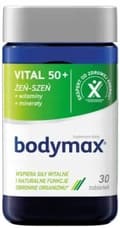 Miniatyrbild 1 av 4: Bodymax Vital 50+ GINSENG 30 tabletter.
