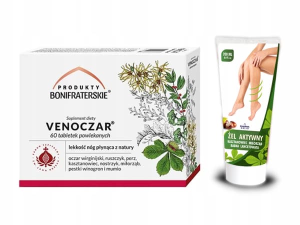 VENOCZAR 60 tabletter för åderbråck i blodet Boni Fratres