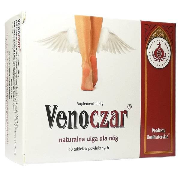 VENOCZAR 60 tabletter för åderbråck i blodet Boni Fratres