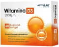 Miniatyrbild 1 av 2: Activlab Pharma Vitamin D3 2000 IE 60 kapslar