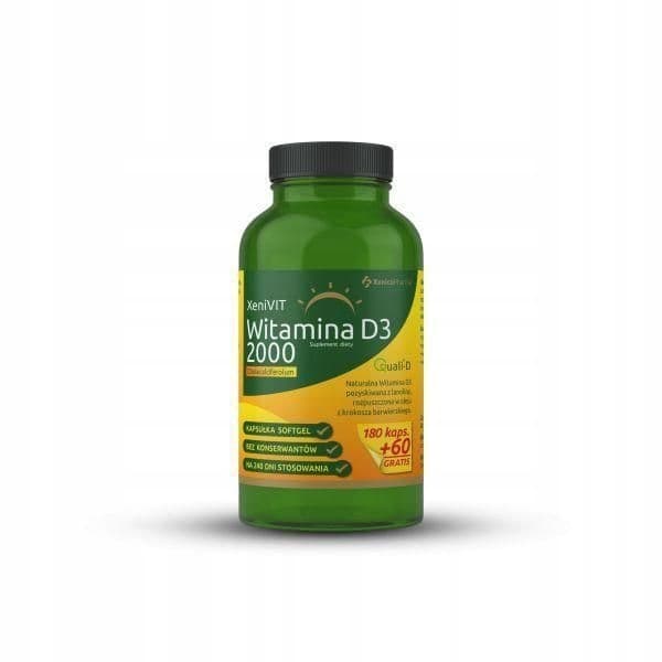 Xenico Xenivit Vitamin D3 2000 IE 240 kapslar
