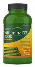 Miniatyrbild 1 av 3: Xenico Xenivit Vitamin D3 2000 IE 240 kapslar