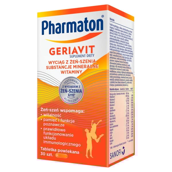 Pharmaton Geriavit 30 tabletter
