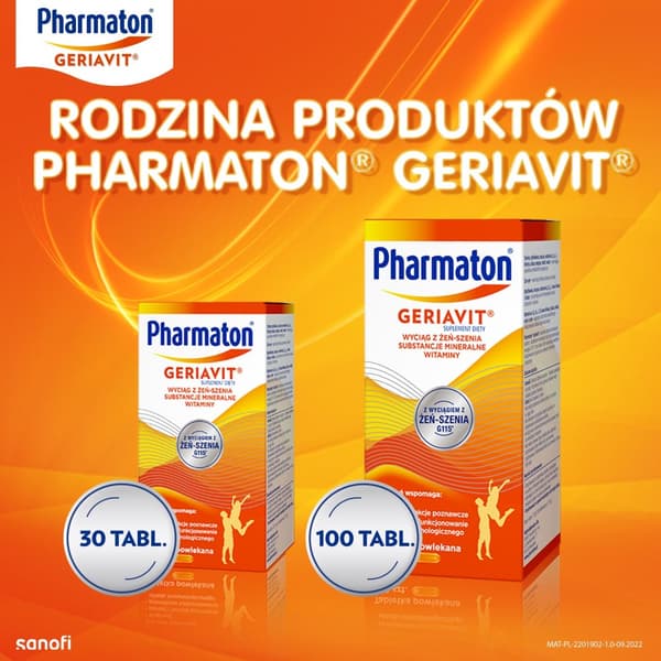 Pharmaton Geriavit 30 tabletter
