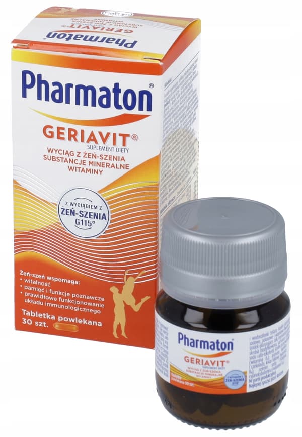 Pharmaton Geriavit 30 tabletter