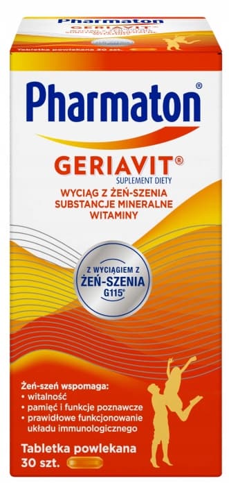 Pharmaton Geriavit 30 tabletter