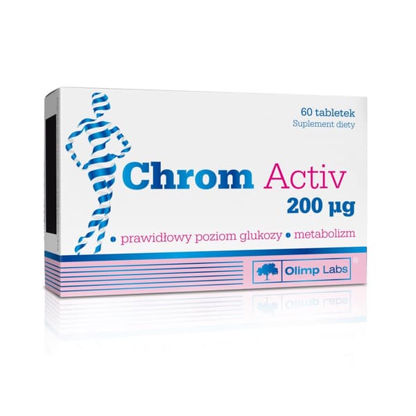 Olimp Chrom Activ 200µg 60 tabletter