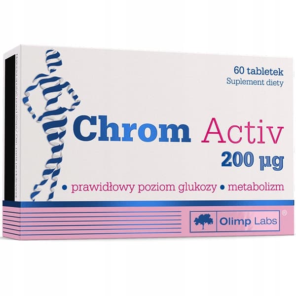 Olimp Chrom Activ 200µg 60 tabletter