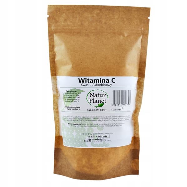 Natur Planet C-vitamin L-askorbinsyra 100 g