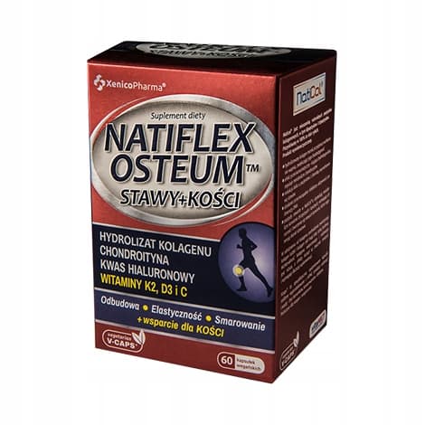 Xenico Natiflex Osteum leder + ben 60 kapslar