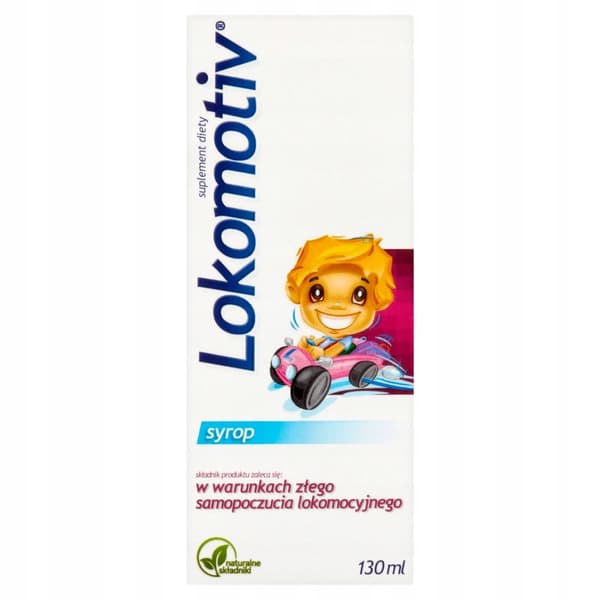 Lokomotiv för åksjukesirap 130 ml
