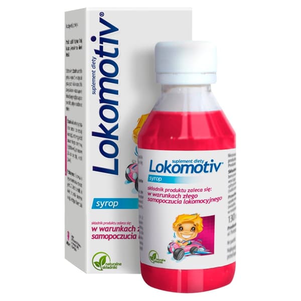 Lokomotiv för åksjukesirap 130 ml