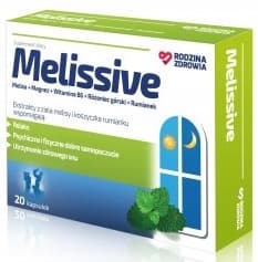Melissive 20 tabletter citronmeliss - Rodzina Zdrowia