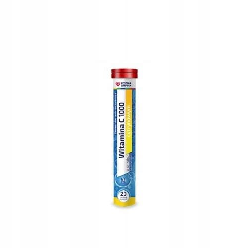 Vitamin C 1000 20 tabletter mus. - Rodzina Zdrowia