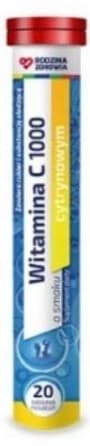 Vitamin C 1000 20 tabletter mus. - Rodzina Zdrowia