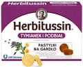 Miniatyrbild 1 av 4: Herbitussin Timjan och Hästhov 12 sugtabletter