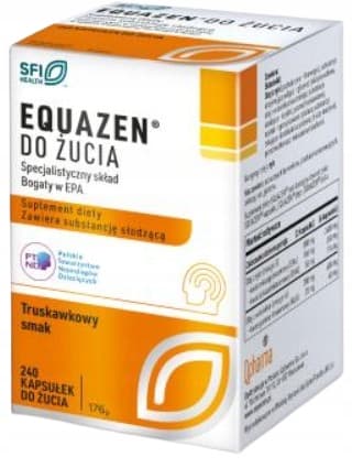 EQUAZEN tuggtabletter 240 kapslar - jordgubbssmak