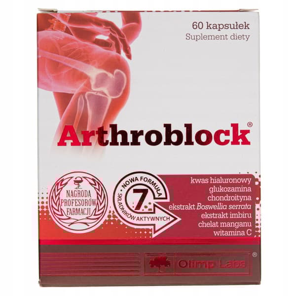 OLIMP ARTHROBLOCK 60 kapslar FRISKA BEN OCH LEDER