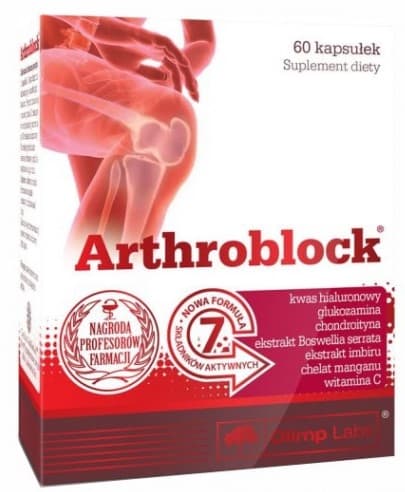 OLIMP ARTHROBLOCK 60 kapslar FRISKA BEN OCH LEDER