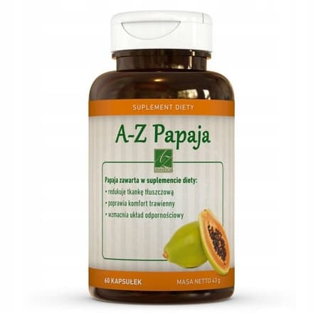 AZ Papaya 60 kapslar Bantningsförstärkande immunitet