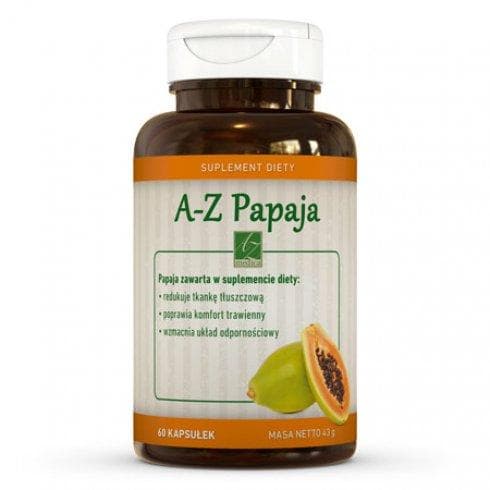 AZ Papaya 60 kapslar Bantningsförstärkande immunitet