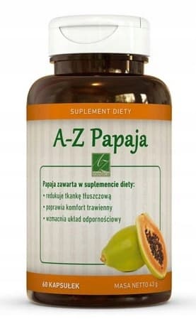 AZ Papaya 60 kapslar Bantningsförstärkande immunitet