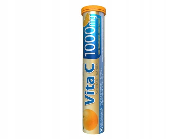 ActivLab Vita C 1000 mg 20 tabletter Apelsinsmak