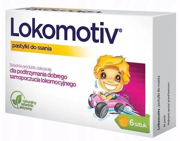 Lokomotiv för åksjuka 6 sugtabletter