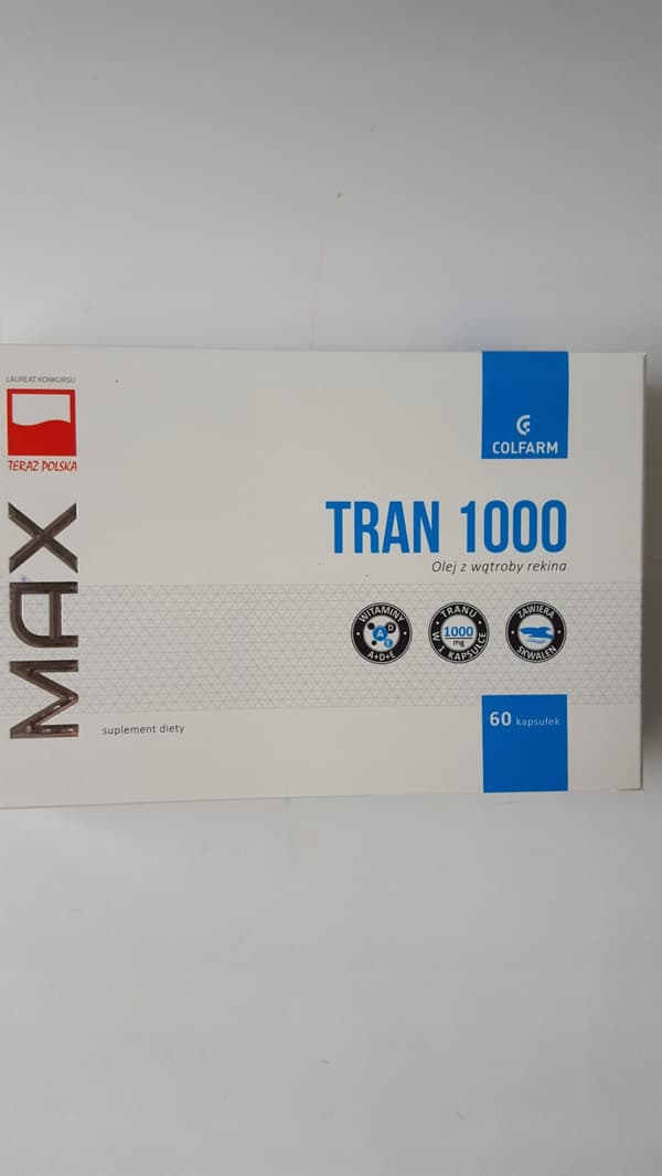 Colfarm hajleverolja 1000 mg 60 kapslar