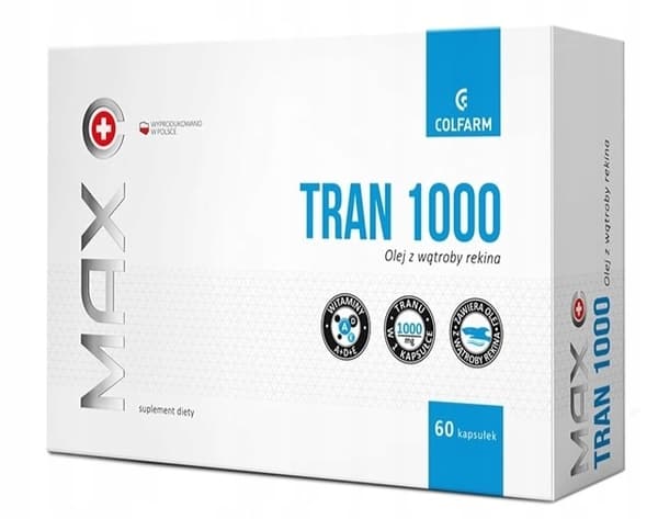 Colfarm hajleverolja 1000 mg 60 kapslar