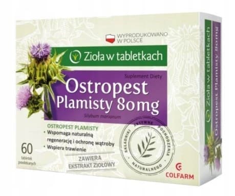 Colfarm mjölktistel 60 tabletter för levern