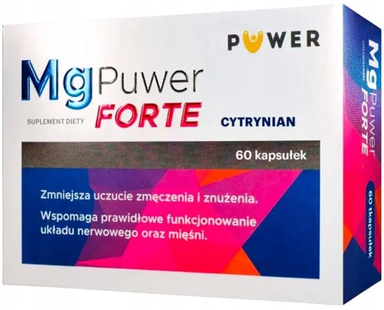 MGPUWER FORTE magnesiumcitrat B-vitamin 60 tabletter.