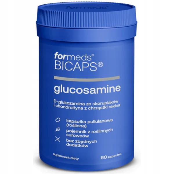 Formeds BICAPS GLUKOSAMI glukosamin kondroitin leder ben 60 kapslar