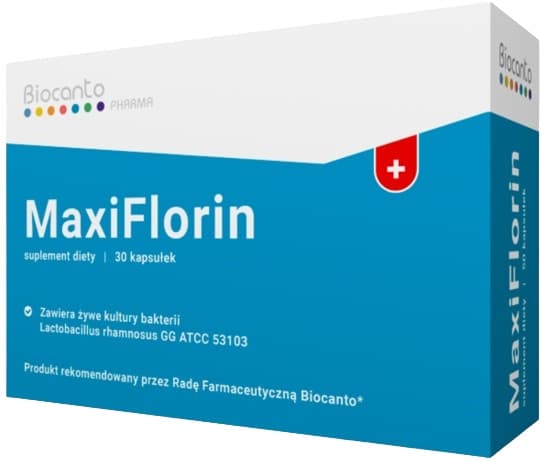 BIOCANTO MaxiFlorin probiotiska GUT IMMUNITET 30 kapslar.