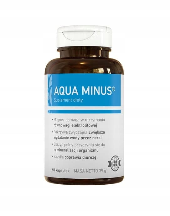 AQUA MINUS AMC Pharma magnesium nässel hästsvans 60 kapslar