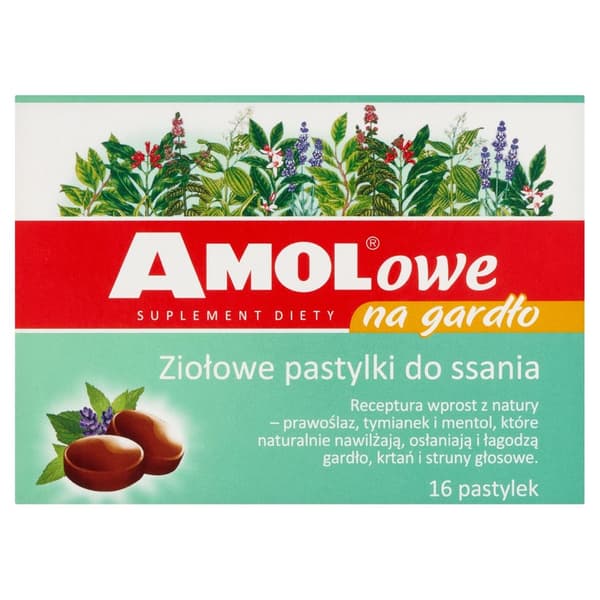AMOL Yrttikurkkupastillit 16 pastillia