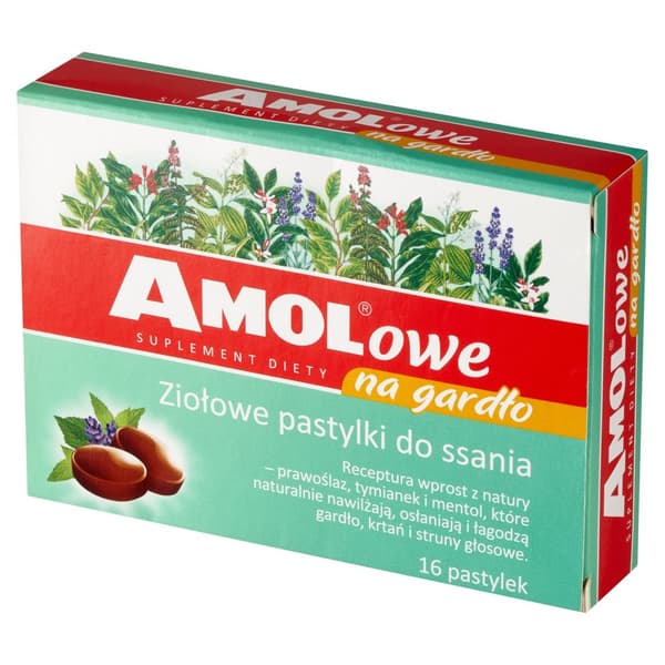 AMOL Yrttikurkkupastillit 16 pastillia