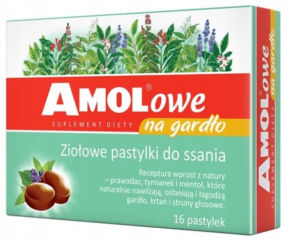AMOL Yrttikurkkupastillit 16 pastillia