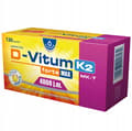 Miniatyrbild 3 av 4: Oleofarm D-Vitum Forte MAX 4000 IE K2 vitamin D och K IMMUNITET 120 kapslar.