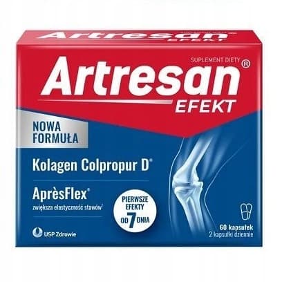Artresan EFFEKT kollagen Colpropur D TIL LED 60 kapsler
