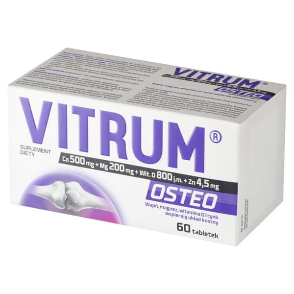 VITRUM OSTEO ben kalcium magnesium vitamin D 60 tabletter
