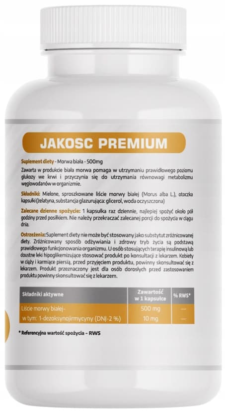 MedFuture VITT MULLBÄRSEXTRAKT 500 mg METABOLISM SOCKERNIVÅ 60 kapslar.