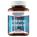Miniatyrbillede 4 af 5: HUMAVIT Røde Ris + Vitamin D3 CIRKULATION IMMUNITET 30 kapsler.