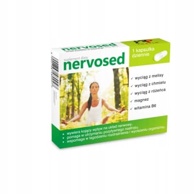 NERVOSAT nervsystem MELISA HOPS PEACE 20 kapslar.