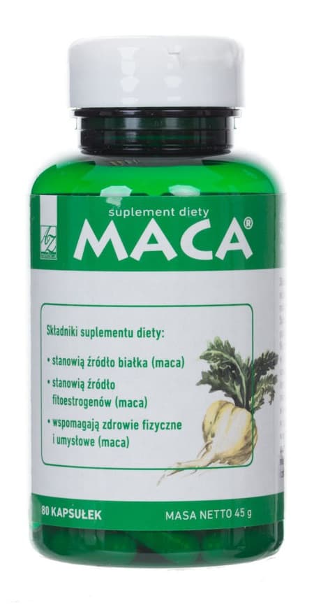 AZ MACA vitalitet fytoöstrogener 80 kapslar.